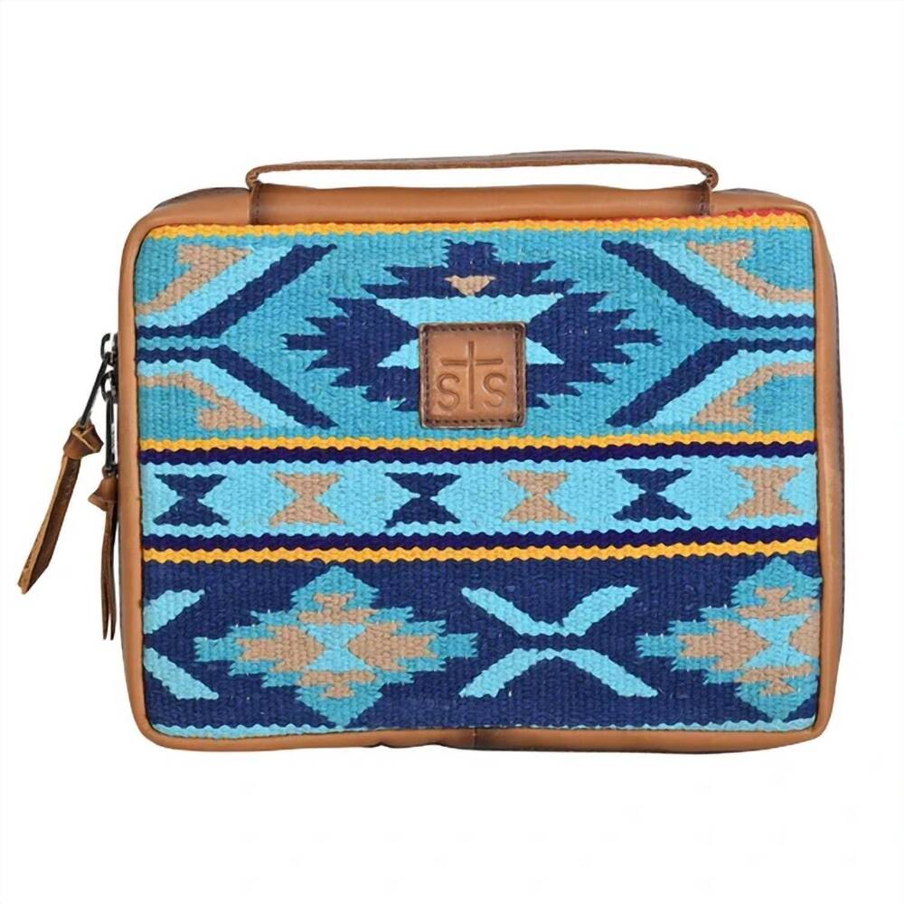 NEW STS RANCHWEAR woven serape bible cover in mojave sky